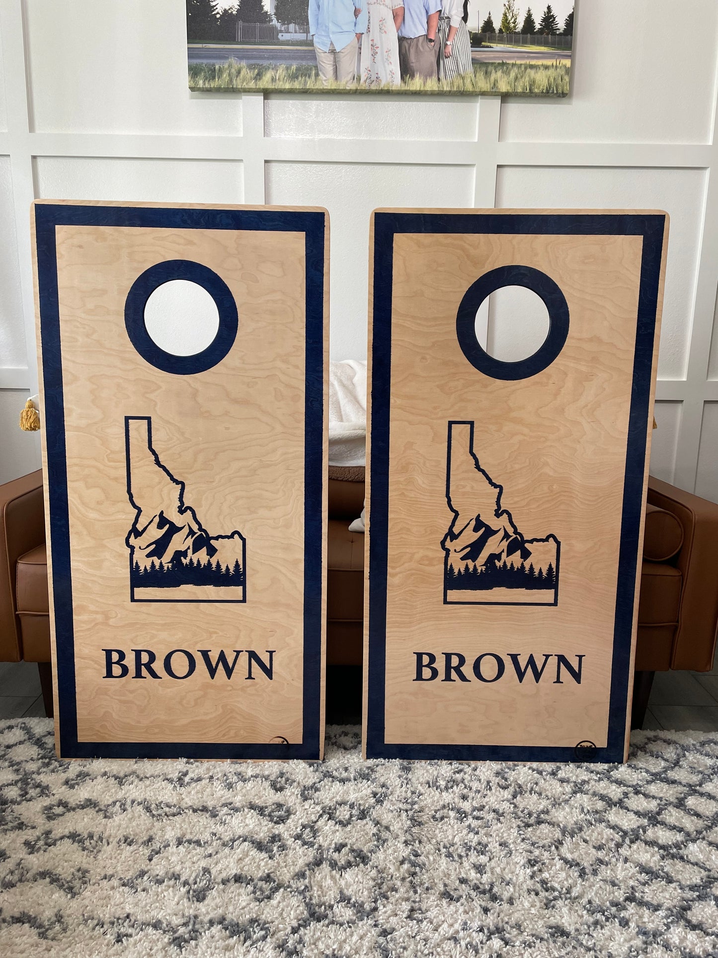 Border Boards with Stained Custom Image