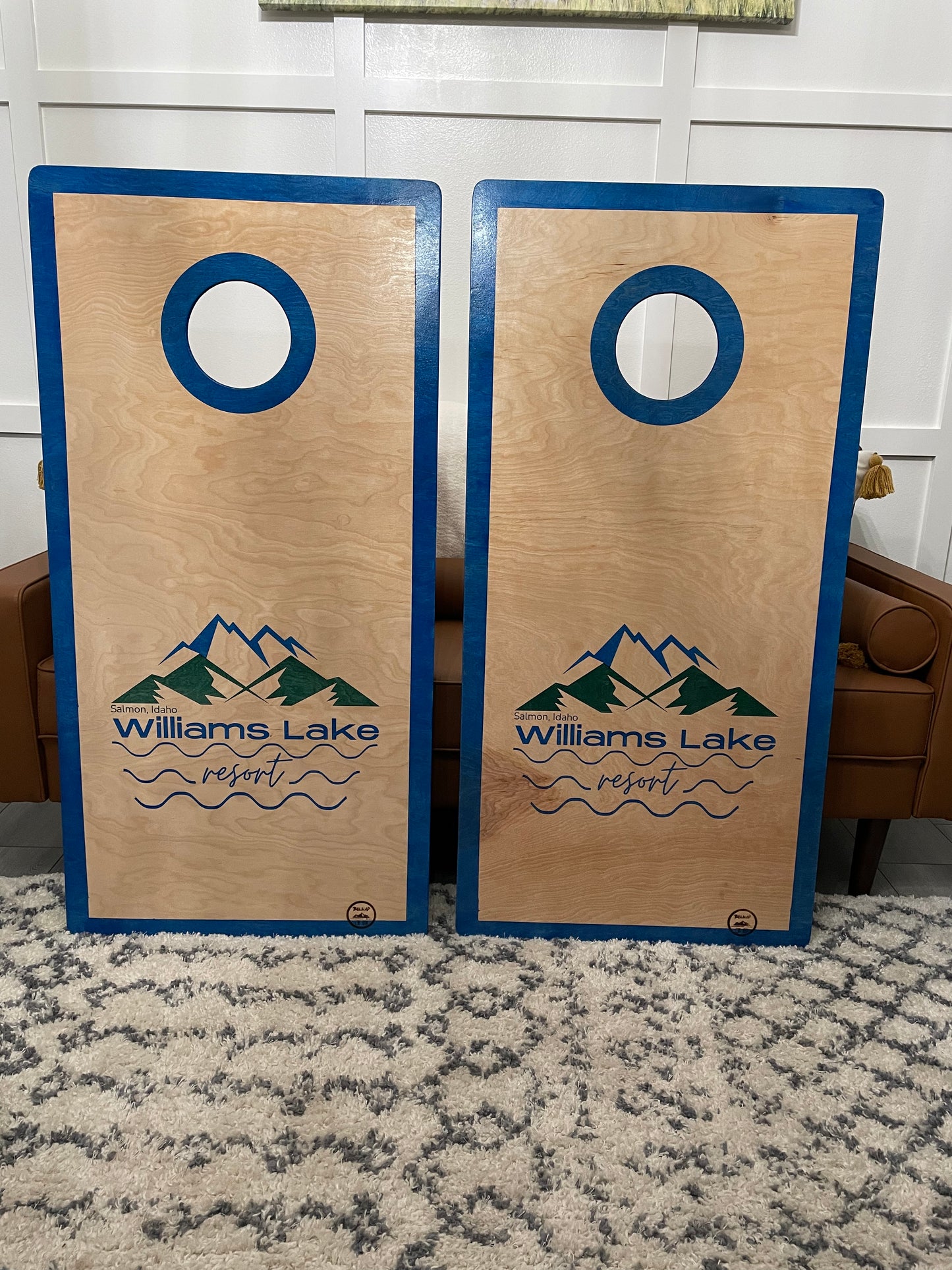 Border Boards with Stained Custom Image